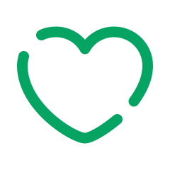 Cartoon love heart